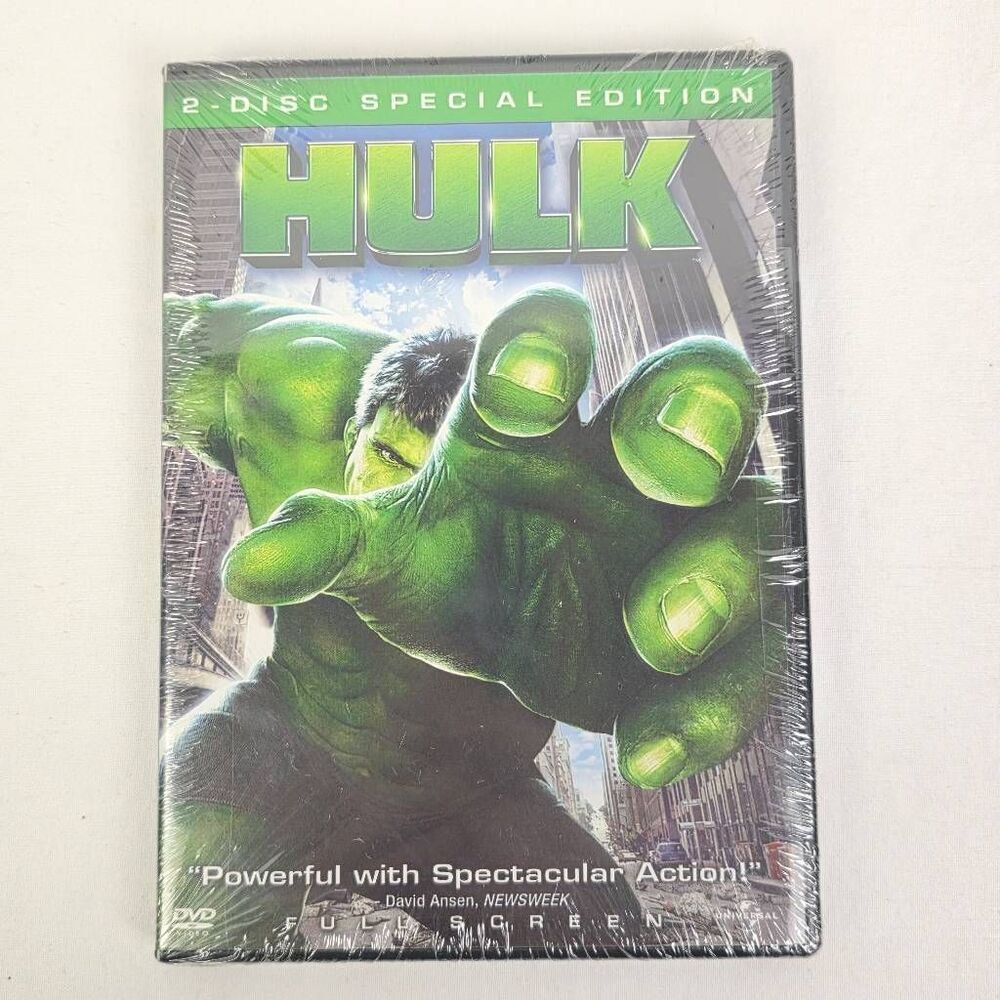 Hulk 2 Disc Special Edition DVD New Universal
